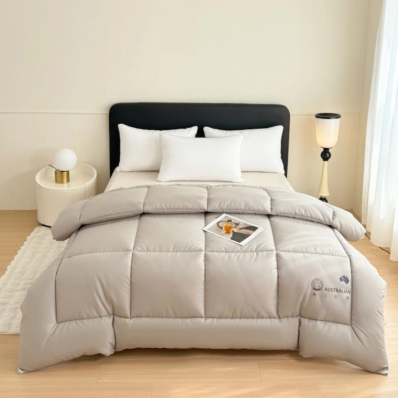 New Zealand wool quilt, thick heating blanket, ultra-fine wool four season quilt core, household double and single bedding - Image 5