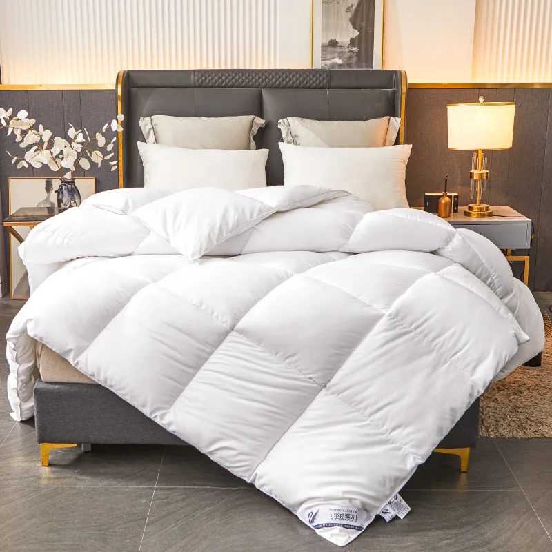 New winter thick down duvet core, quick heating warm thick quilt, household all season universal quilt - Image 4