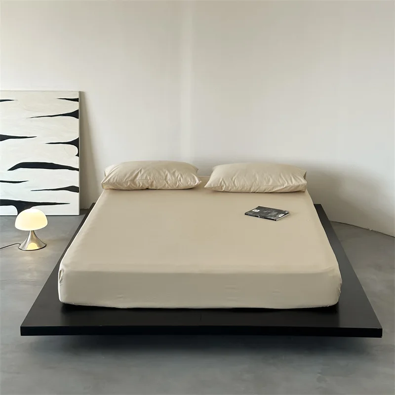 Machine washable single piece bedsheet, all cotton mattress protective cover, dust-proof mattress cover for all seasons - Image 2