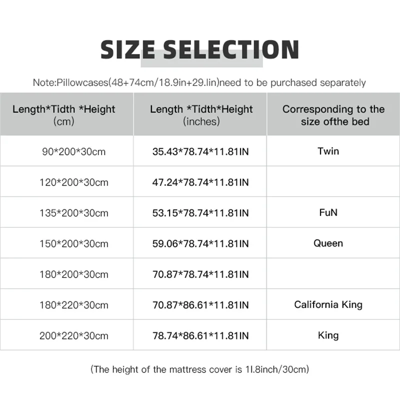 Autumn and winter milk velvet mattress cover single piece, mattress protective cover with velvet, warm mattress cover - Image 6