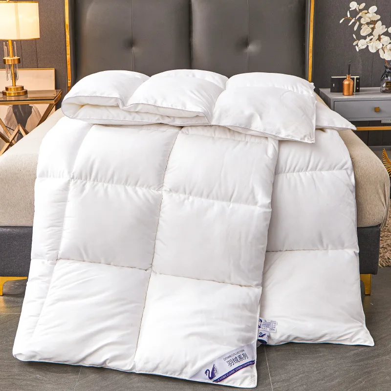 New winter thick down duvet core, quick heating warm thick quilt, household all season universal quilt - Image 3